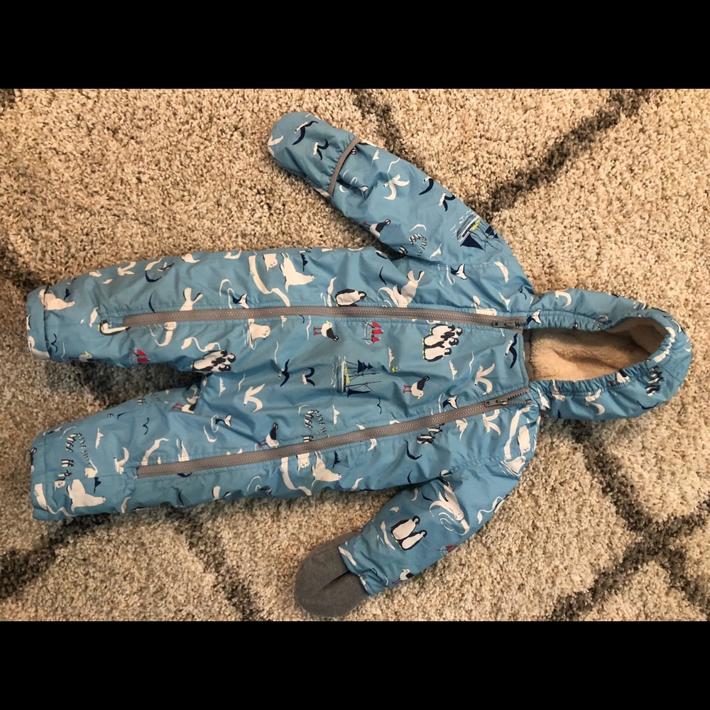 Mini boden snowsuit